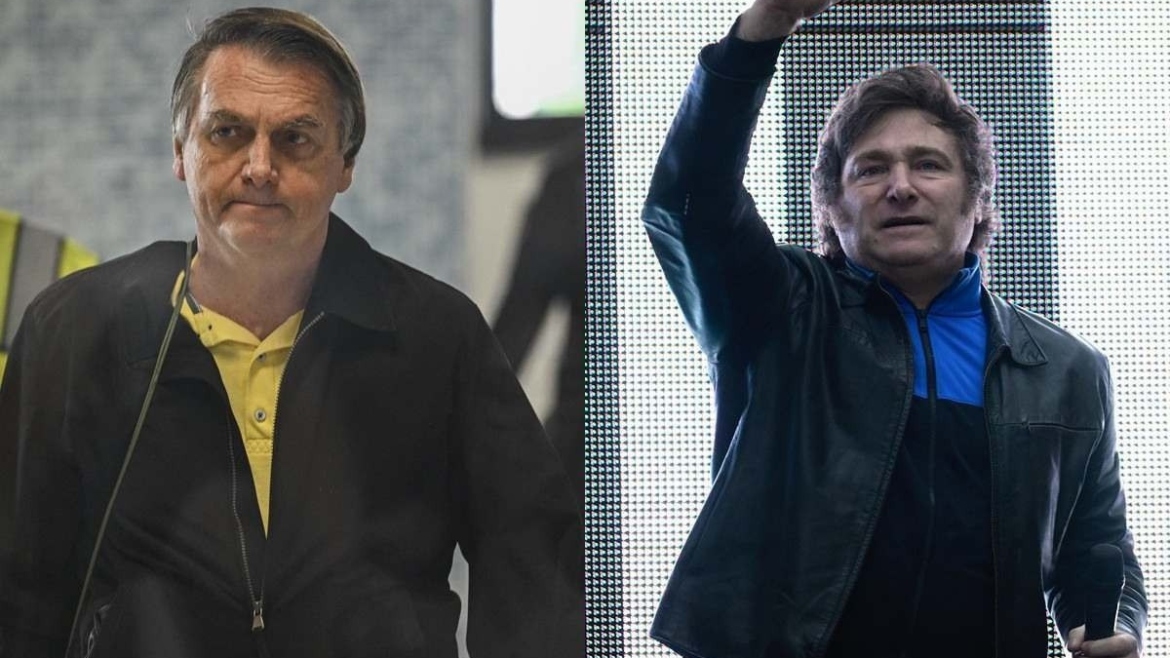 Bolsonaro confirma que Milei tomará posesión