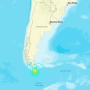 Fuerte sismo provoca alerta de tsunami en Argentina y Chile